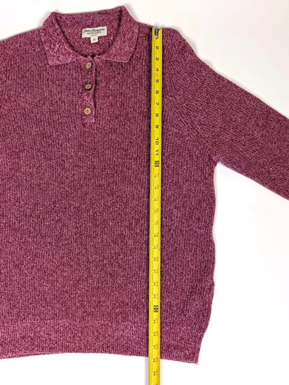 Norm Thompson Womens Knitted Sweater Top - Picture 5 of 9